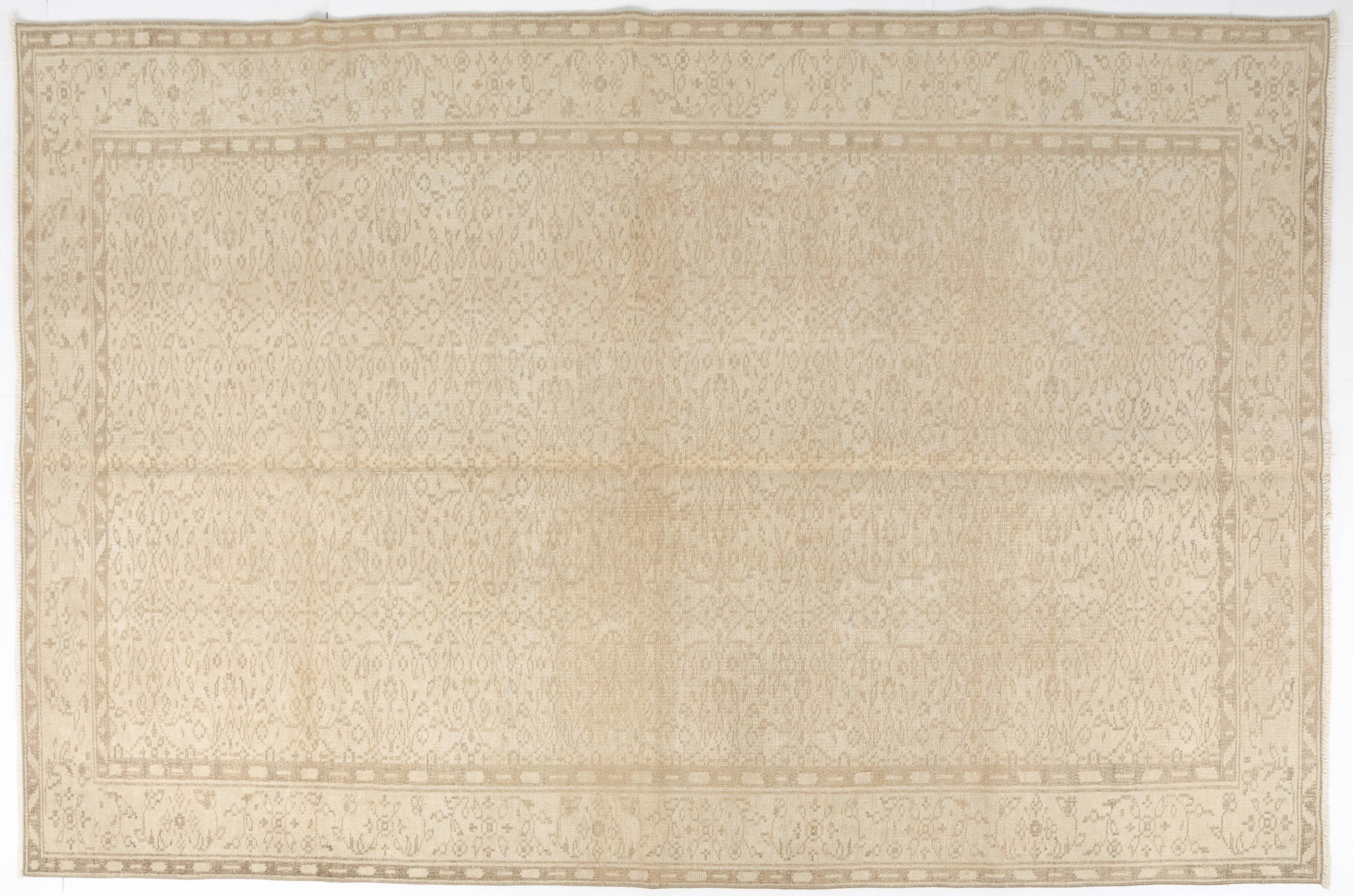 Vintage Oushak Turkish Rug sku2027