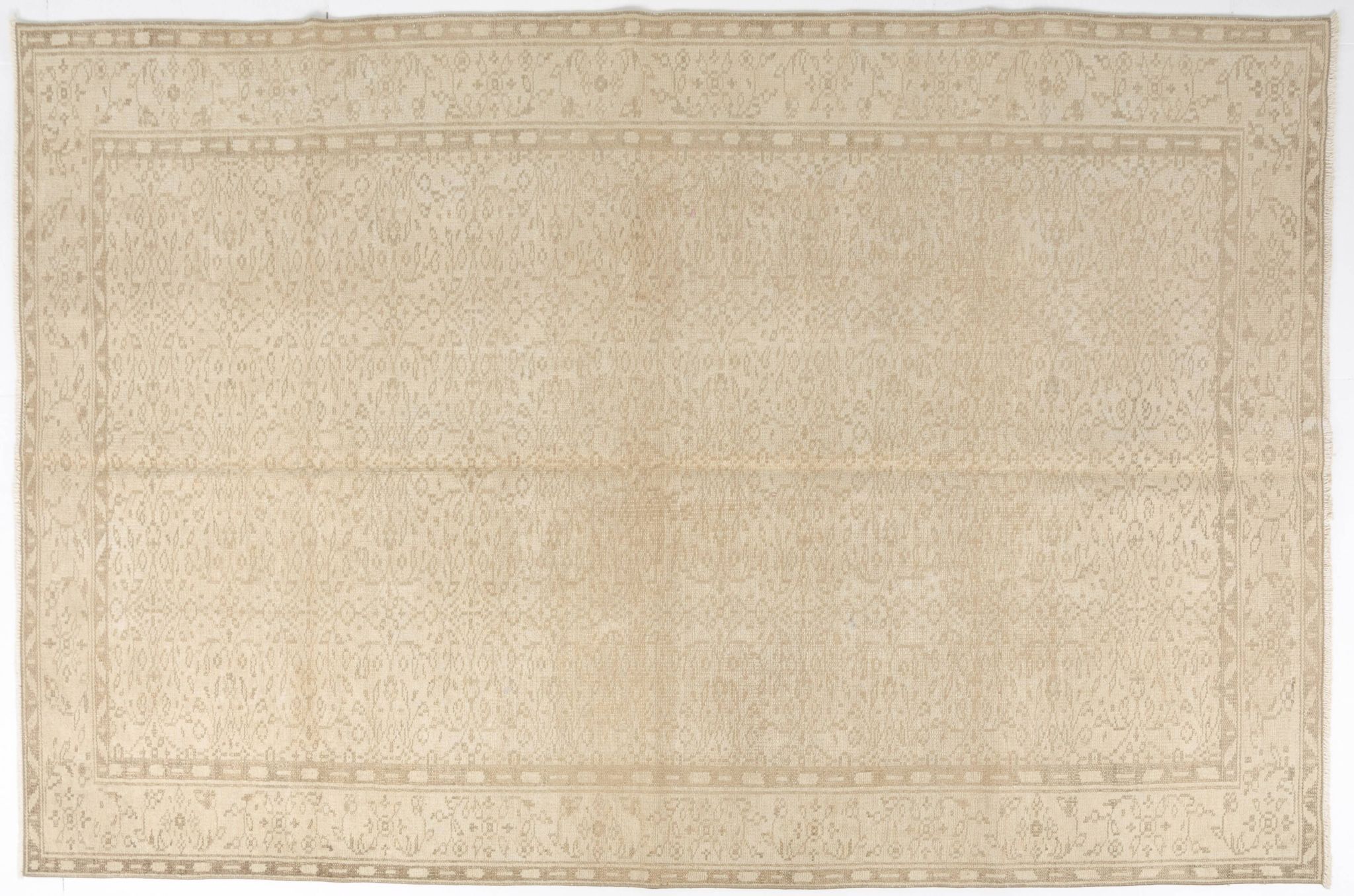Tapis turc vintage Oushak sku2027