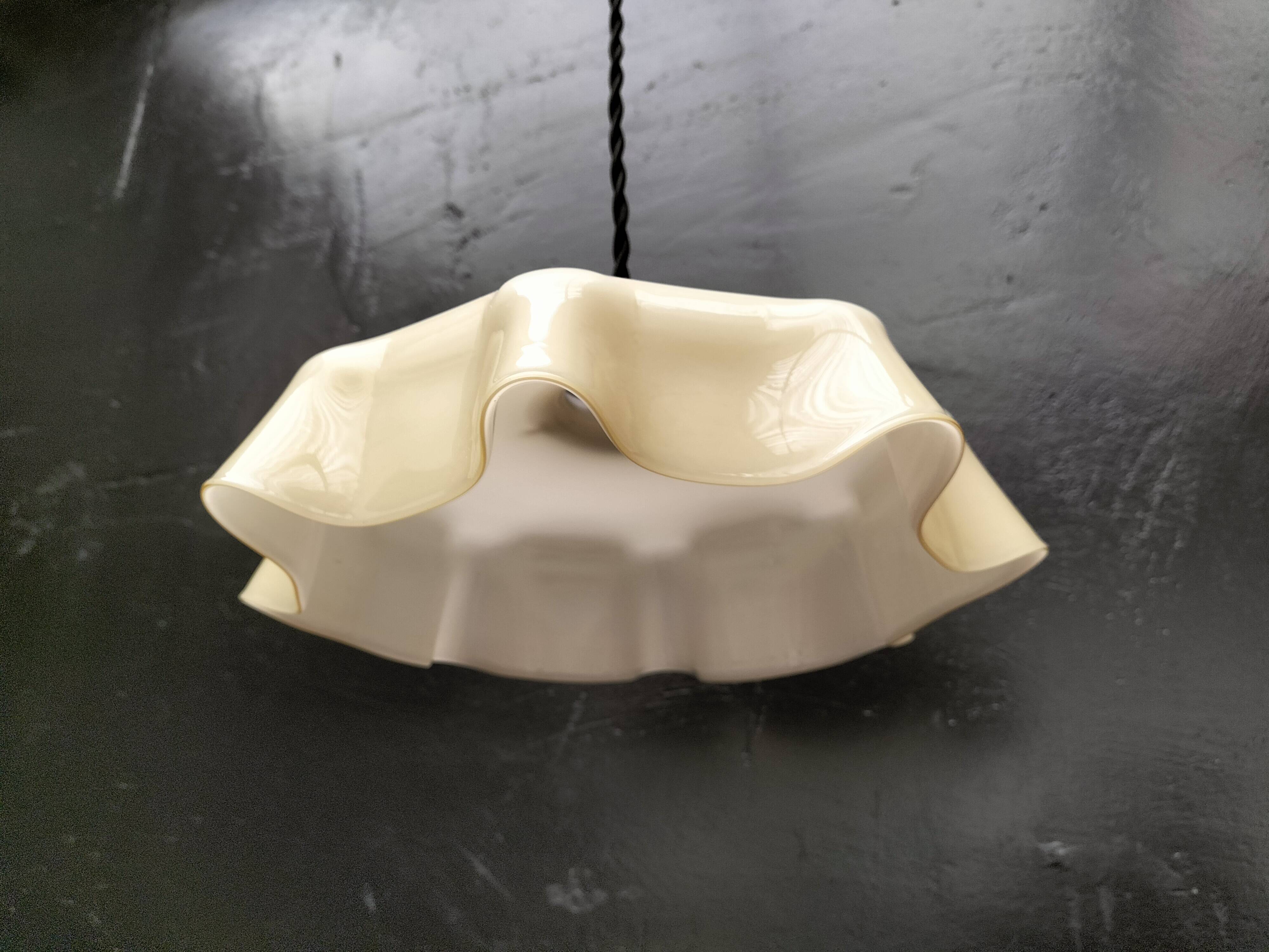 Opaline pendant light