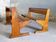 oak community bench, 1950