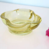 Nice empty yellow crystal pocket, vintage