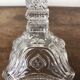Glass candle holder