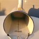 Pot washbasin wall mounted sheet metal enamelled