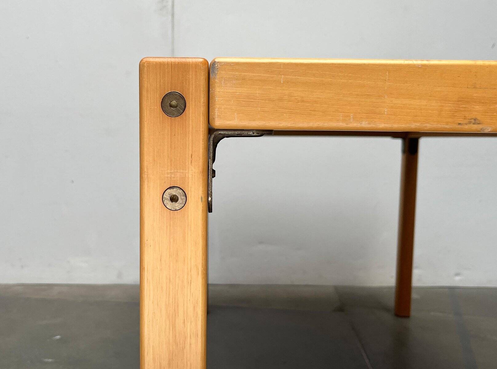 Vintage German Postmodern dining table or desk from the Profilsystem series by Flötotto, 1970s.