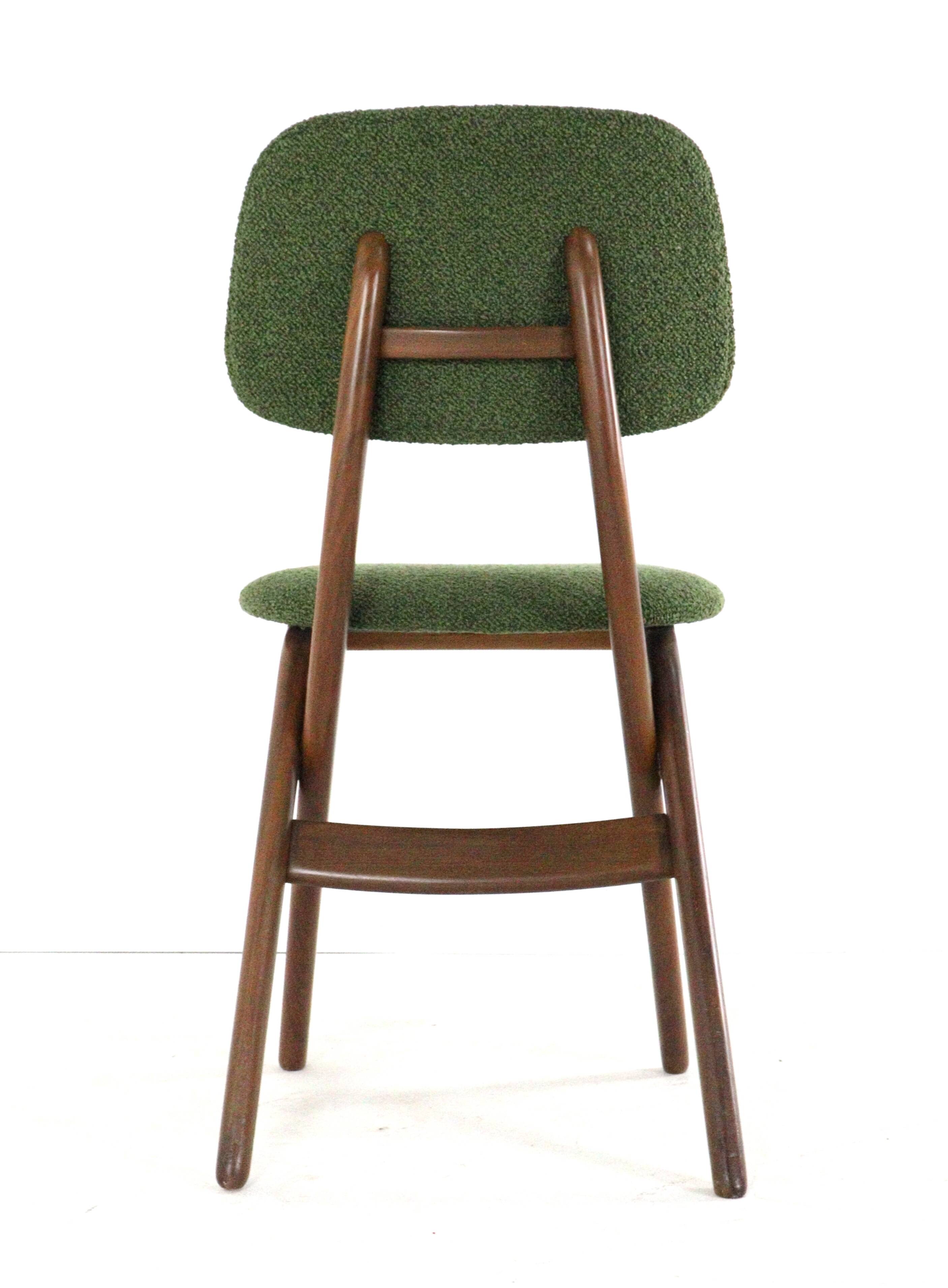4 chaises ciseaux AwA restaurées, Pays-Bas milieu XXème