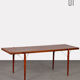 Table basse vintage en bois datant des années 1960
