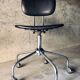 1950s/60s Chrome and Faux Leather Office Chair