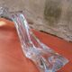 Paire de coupes/ Bougeoirs cristal de Daum
