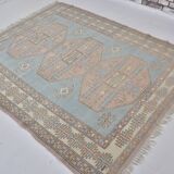 Vintage Oushak Anatolian Kurdish Rug sku1187