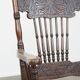 Antique English spindle chair