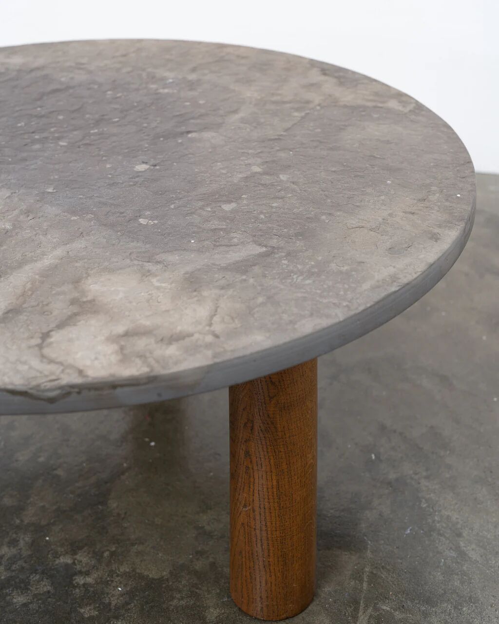 Brutalist slate coffee table, c.1970