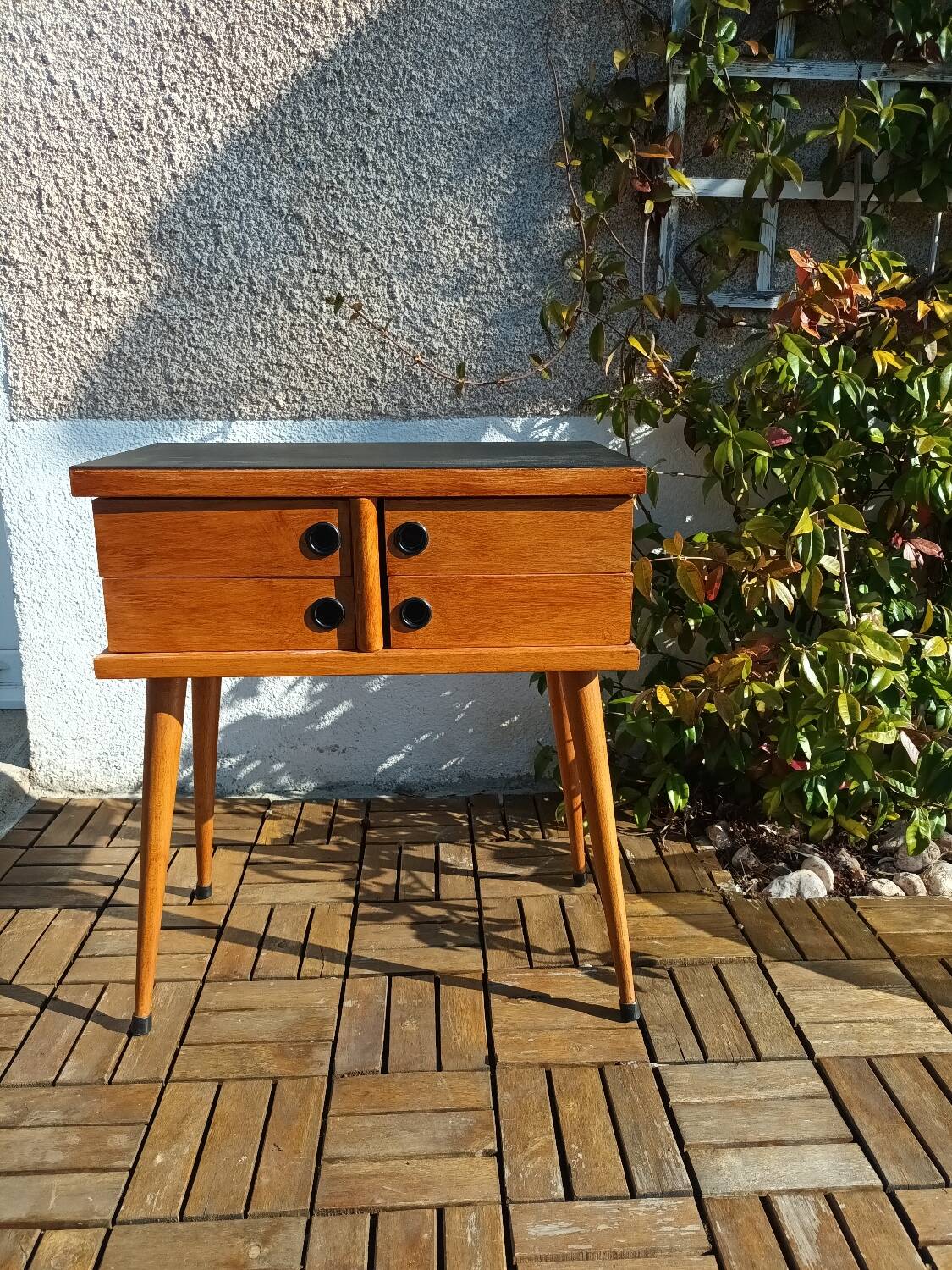 Scandinavian bedside table