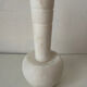 Vase soliflore en albâtre blanc