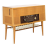 Meuble-radio vinyle "Type F6S 04AR" Philips, 1950