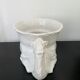 White Italian Ceramic Camel Flowerpot, Planter, Late 20th Century