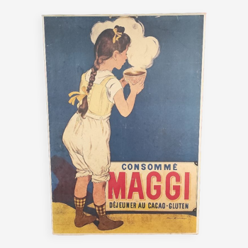 Affiche rétro Maggi