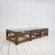 Grande table basse primitive, années 1900