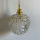 Baladeuse globe vintage en verre 
