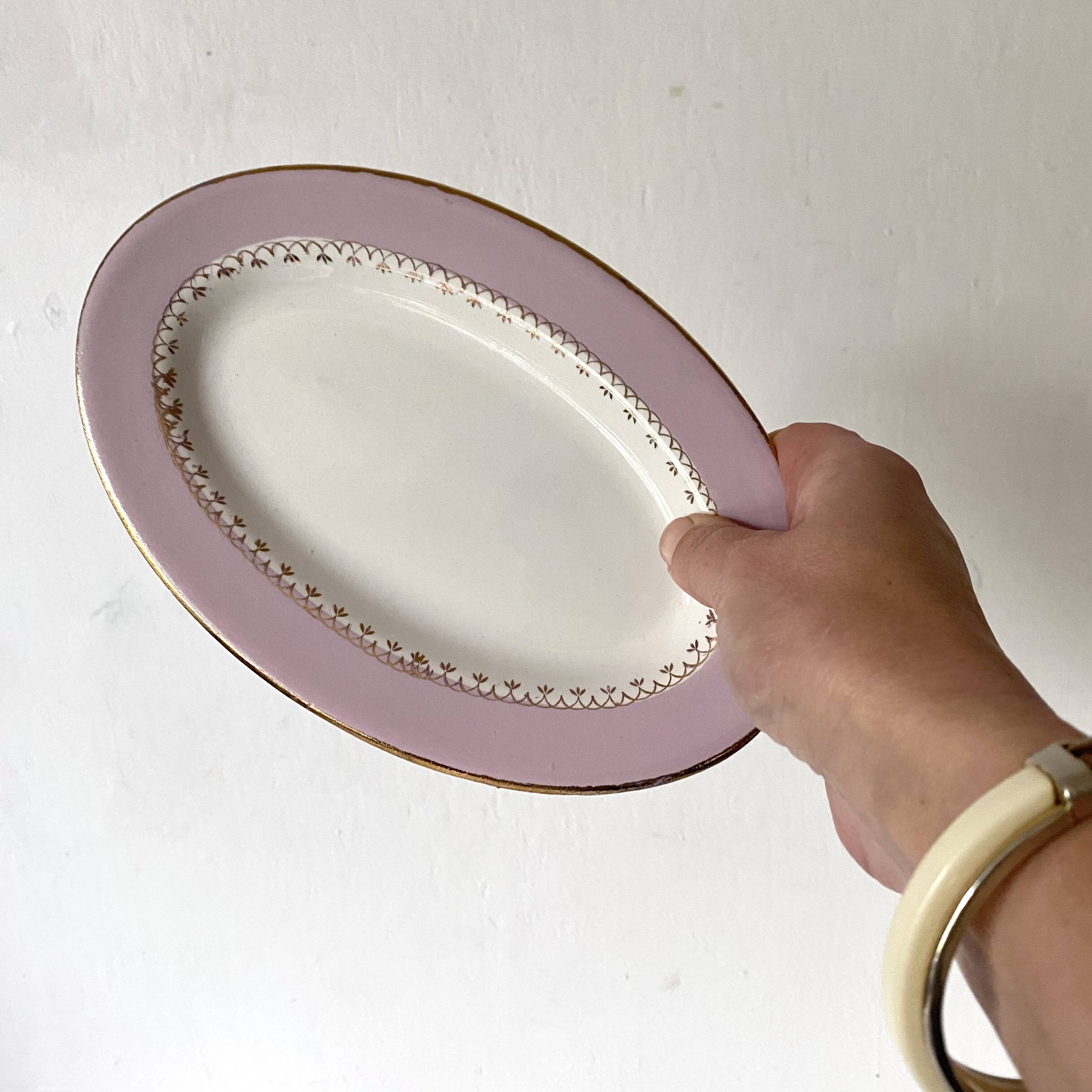 Vintage parma and gold raviers