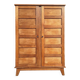 Vintage René Gabriel wardrobe, old furniture known as disaster victims