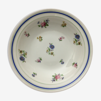 Dish " Lourioux Foëcy " with flower motifs