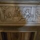 Very important plaster fireplace signed Fontés.