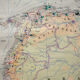 Czechoslovak Vintage school maps of South America, 1960