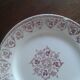 2 assiettes terre de fer model Brienne . HB& cie