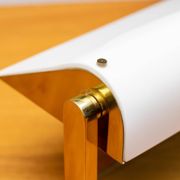 Lampe de bureau 0836 de Pietro Chiesa pour Fontana Arte