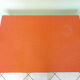 Table in red formica, 4 roc chairs, 2 extension cords, 2 drawers 60