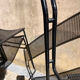 2 Italian chairs Full Metal - 1980