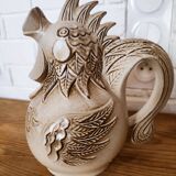 Zoomorphic ceramic carafe