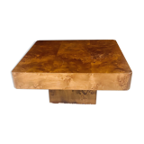 Elm magnifying glass coffee table