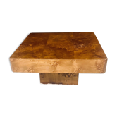 Elm magnifying glass coffee table
