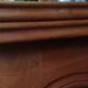Cherry wood table in Louis XV style
