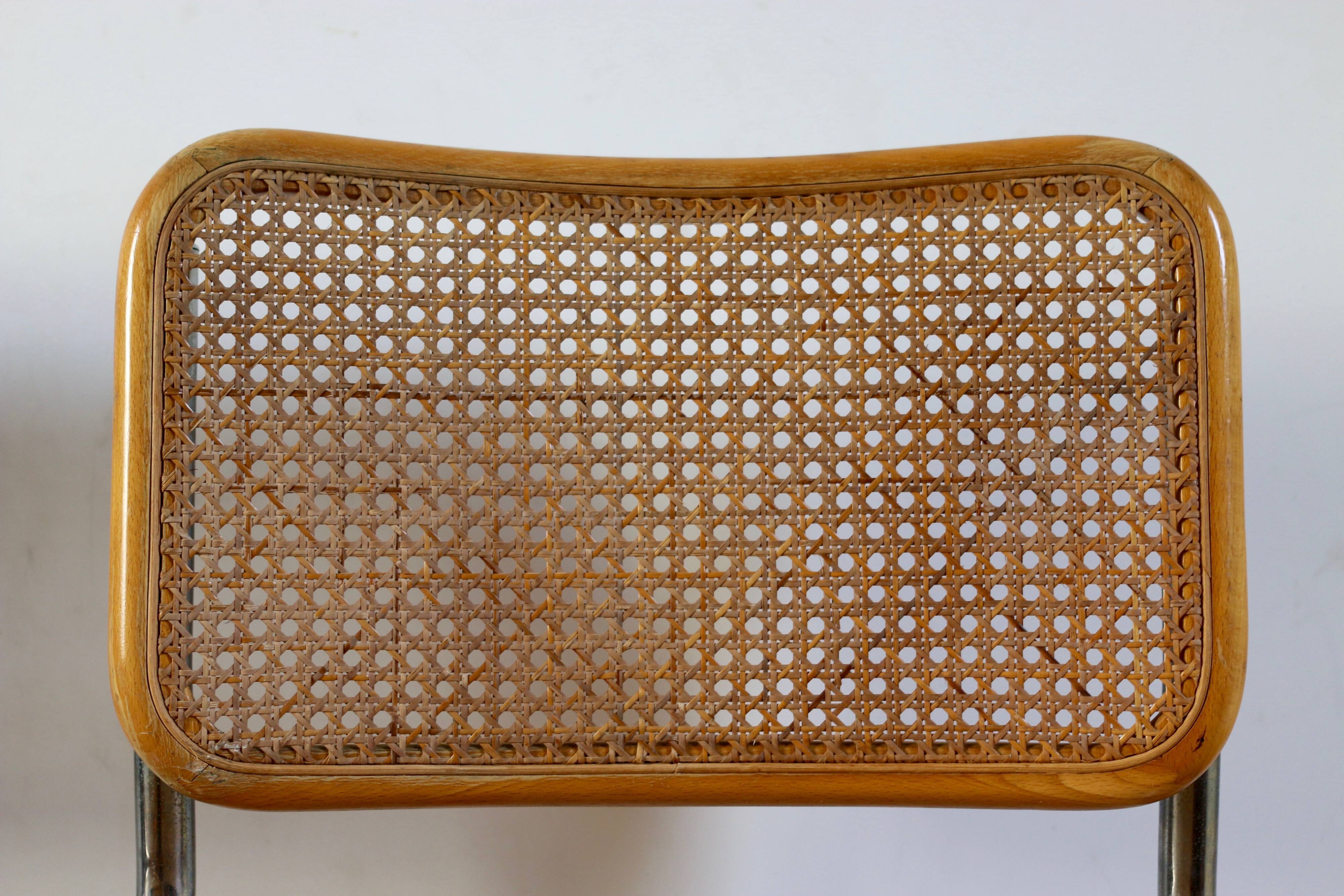 Paire de chaises B32 par Marcel Breuer années 70