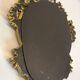 MIROIR Vintage Doré Style ROCAILLE