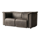 Sofa Karl Wittmann in patinated leather, 1980s