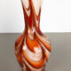 Extra Large Vintage pop art Opaline Florence Vase Design 1970s, Italy