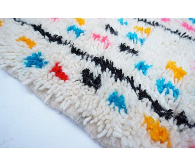 Colorful Berber carpet 242x144cm