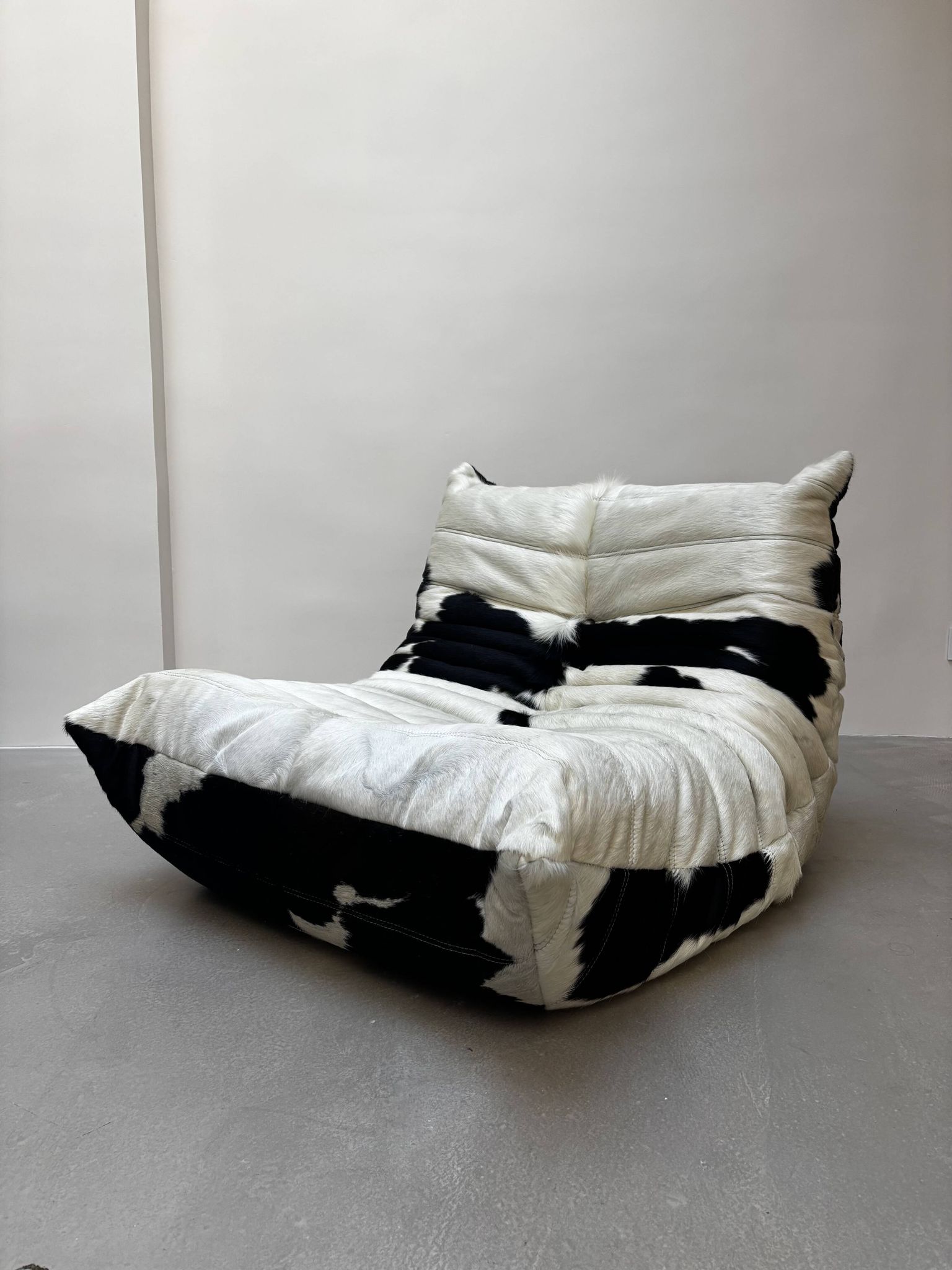 Togo leather armchair by Michel Ducaroy for Ligne Roset
