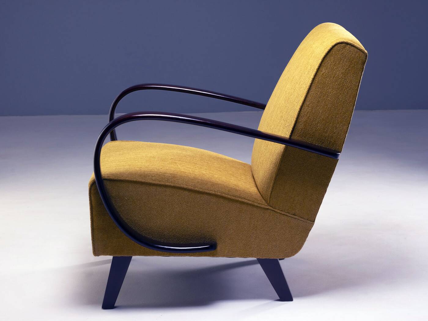 Pair of Armchairs H-227, Jindřich Halabala, 1930s
