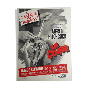 Affiche cinéma La Corde Alfred