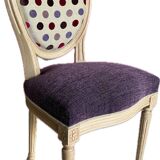 Chaise Médaillon style Louis XVI
