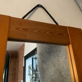 Vintage mirror in solid pine