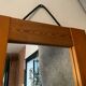 Vintage mirror in solid pine