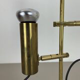 Unique 3-spot brass ceiling light koch and lowy style omi lighting germany, 1970