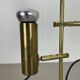 Unique 3-spot brass ceiling light koch and lowy style omi lighting germany, 1970
