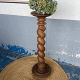 Twisted wooden column