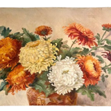 Tableau huile sur toile nature morte 100x50cm